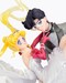 Estatua Sailor Moon FiguartsZERO Chouette Usagi & Tuxedo Mask Moonlight Glow Edition 24 cm