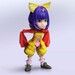 Set 2 figuras Figuras Bring Arts Eiko Carol y Quina Quen Final Fantasy IX 9-14cm