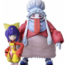 Set 2 figuras Figuras Bring Arts Eiko Carol y Quina Quen Final Fantasy IX 9-14cm