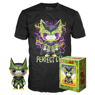 Set figura POP & Tee Dragon Ball Z Perfect Cell (M)