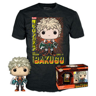 Set figura POP & Tee My Hero Academia Katsuki Exclusive (S)