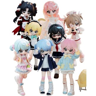 Set figuras Original Character Surtido Unveiled Door Key Spirit Series BJD Doll Blind Box 17 cm Assortment (6)
