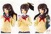 Model Kit Sousai Shojo Teien 1-10 Madoka Yuki Touou High School Winter Clothes 15 cm