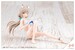 Maqueta Sousaishojoteien Model Kit 1-10 Animal Ears Emulator Swim Style 17 cm