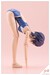 Maqueta Sousai shojo teien Model Kit 1-10 Rui Saotome Touou High School Competitive Swimsuit 16 cm