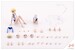 Maqueta Sousai shojo teien Model Kit 1-10 Rui Saotome Touou High School Competitive Swimsuit Dreaming Style White Dolphin 16 cm