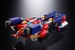 Figura Diecast Super Electromagnetic Machine Voltes V Soul of Chogokin GX31-SP Com-Battler V Chogokin 50th Anniversary Ver. 25 cm