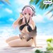Estatua Super Sonico Noodle Stopper Super Sonico Swimsuit Black Color Ver. 10 cm