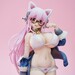 Figura Super Sonico White Cat Ver. (Reissue) 27 cm