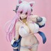 Figura Super Sonico White Cat Ver. (Reissue) 27 cm