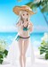 Estatua The Idolmaster Gakuen 1-7 Hiro Shinosawa Swimsuit Ver. 24 cm