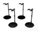 Pack de 4 Caballetes para Mini Figuras The Simple Stand Mini Nendoroid More mini Black