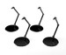 Pack de 4 Caballetes para Mini Figuras The Simple Stand Mini Nendoroid More mini Black