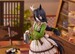 Estatua Uma Musume Pretty Derby 1-7 Manhattan Cafe Willow-Green Evening 24 cm