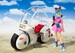 Vehculo con Figura Dragon Ball S.H. Figuarts Bulma's Motorcycle Hoipoi Capsule No. 9 17 cm