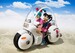 Vehculo con Figura Dragon Ball S.H. Figuarts Bulma's Motorcycle Hoipoi Capsule No. 9 17 cm