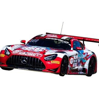 Veh�culo Hatsune Miku Good Smile 1-18 AMG 2026 Season Opening Ver. 26 x 7 cm