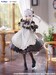 Estatua Wandering Witch: The Journey of Elaina F:NEX 1-7 Elaina Maid costume with cat ears Ver. 24 cm