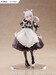 Estatua Wandering Witch: The Journey of Elaina F:NEX 1-7 Elaina Maid costume with cat ears Ver. 24 cm