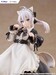 Estatua Wandering Witch: The Journey of Elaina F:NEX 1-7 Elaina Maid costume with cat ears Ver. 24 cm