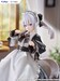 Estatua Wandering Witch: The Journey of Elaina F:NEX 1-7 Elaina Maid costume with cat ears Ver. 24 cm