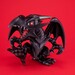 Estatua Yu-Gi-Oh! Duel Monsters Megatoon Red Eyes Black Dragon 13 cm